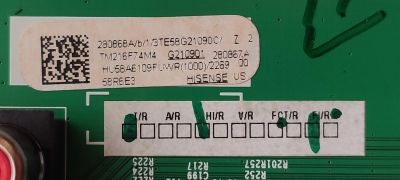 KIT DE TARJETAS PARA TV HISENSE / MAIN FUENTE 280868 / RSAG7.820.9221/ROH / 280867 / HU58A6109FWR / T-CON STCON575G / CCPD-TC575-009 V1.0 / STCON575GS5011 / PANEL HD580X1U92-TAL1/S0/GM/CKD3A/ROH / MODELO 58R6E3 58A6109FUWR - Imagen 3